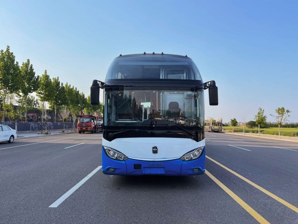 2020 38 seats Asiastar 6148 Diesel Coach Bus with Weichai 430 engine Euro 5 emission